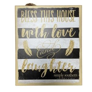 Simply‎ Southern Collection Bless This House Wall Decor Sign